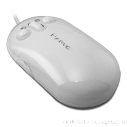 3D Optical Mouse with 135cm Cable Length and 800DPI High Resolution, Works on Most Surfaces